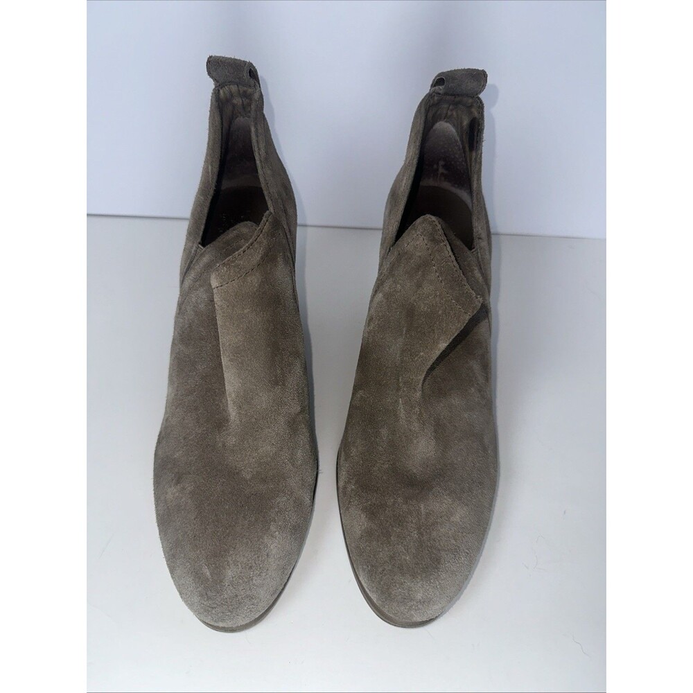 Vance Camuto Ankle Boot Women’s Gray 7.5M Block Heel